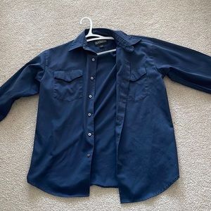 Mens longsleeve button up